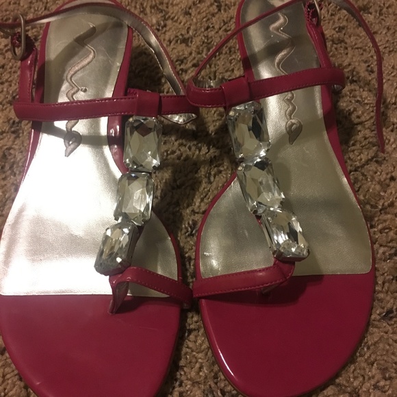 nina jewel flat sandal
